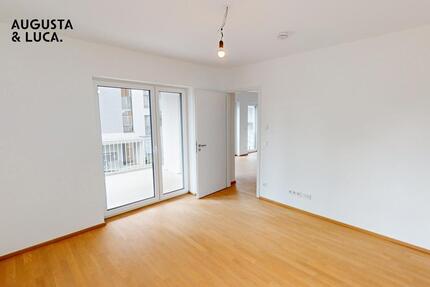 Stilvolle 2-Zimmer Wohnung mit großzügiger Terrasse und EBK - Augsburg