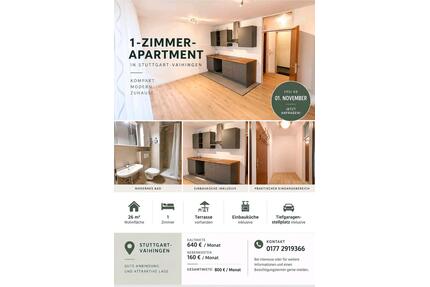 1 Zimmer AppartmentVaihingen Zentrum - Stuttgart