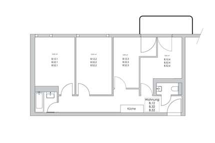 WG-Zimmer in Berlin 680,00 € 12 m²