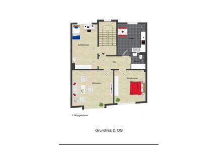Wohnung 3 WG Mietwohung - 1.100,00&nbsp;EUR Kaltmiete, ca.&nbsp; 78,00&nbsp;m&sup2; in Paderborn (PLZ: 33098) Univiertel