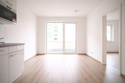 Hochwertige 2-Zimmer-Wohnung mit sonnigem Balkon und EBK ab sofort - Leipzig Ost