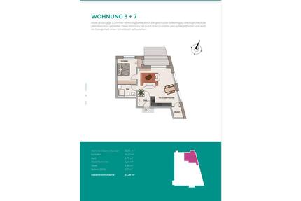 schöne 2 Zimmer Wohnung in Neckarwestheim