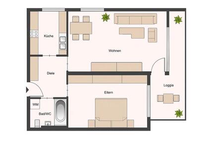 2 Zimmer Wohnung in Deggendorf ab 01.07.26 zu vermieten - Plattling