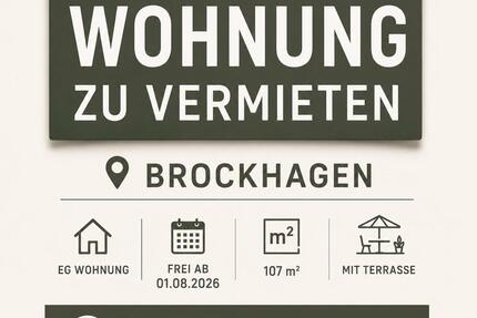 4 Zimmer EG Wohnung mit Terrasse in Brockhagen - Steinhagen