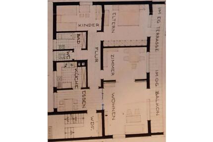Vermietung 4,5-Zimmer EG-Wohnung in Ellwangen, zentrale Lage - Ellwangen (Jagst)