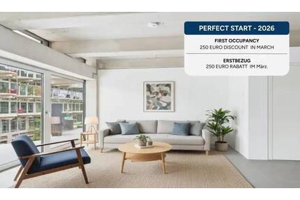 Mietrabatt - Erstbezug: 2-Zimmer Wohnung mit EBK & Balkon, 5 Min. zur U5 - Berlin Kaulsdorf