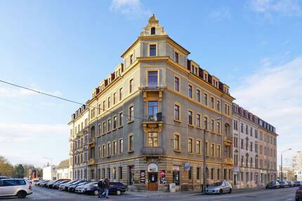 Johannstadt: Lift + 2 kleine Balkone + EBK - Dresden Johannstadt-Nord
