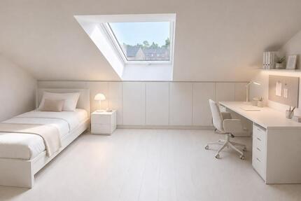 Mehrere WG-Zimmer frei, moderne DG-Wohnung im Reihenhaus + Garten - Münster Münster-Südost