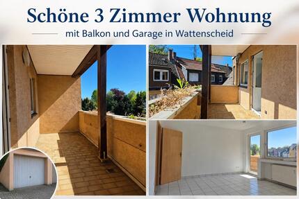 Gemütliche 3-Zimmer Dachgeschoss-Wohnung mit Balkon und Garage... - Bochum Günnigfeld