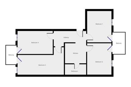 WG-Zimmer in Berlin 710,00 € 10 m²