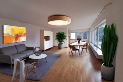 3,5 Zimmer Wohnung mit tollem Ausblick in Straßberg