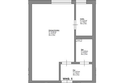 Kernsanierte - 1 Zimmer Wohnung - 30453 Hannover