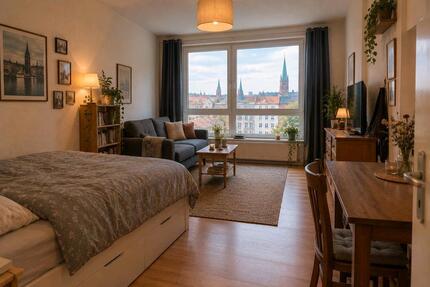 1 Zimmer Wohnung Studio Apartment - Hamburg Wandsbek