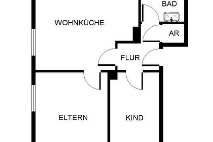 Wohnung zum Mieten in Gelsenkirchen 319,00 € 50.11 m²
