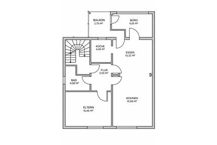 Bürstadt: Modern renovierte 4-Zimmer Wohnung mit Balkon