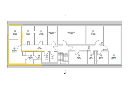 2-Zimmer-Wohnung Vorderer Westen Dörnbergstraße (Whg. 18) - Kassel