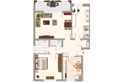 3-Zimmer-Wohnung in Mönchengladbach Bonnenbroich - Geneicken