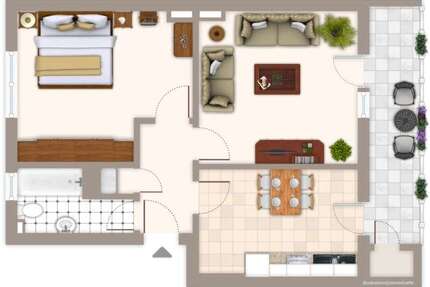 Wohnung zum Mieten in Mönchengladbach 529,00 € 52.68 m²