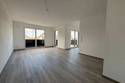 Modern Wohnen! 3-Zimmer OG-Wohnung mit Küche und TG-Stellplatz - Tüßling