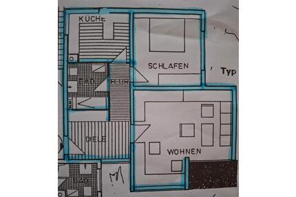 Schöne 2 Zimmer Küche Bad Wohnung mit Dusche in Pirmasens - Bechhofen
