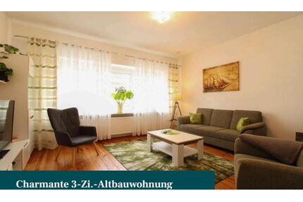 Charmante 3-Zimmer Altbauwohnung mit Balkon und Kamin in zentraler Lage - Cuxhaven