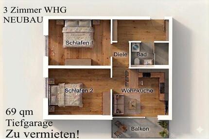 Exklusives WG Zimmer - Neubau 2er Wg - Neukirchen vorm Wald