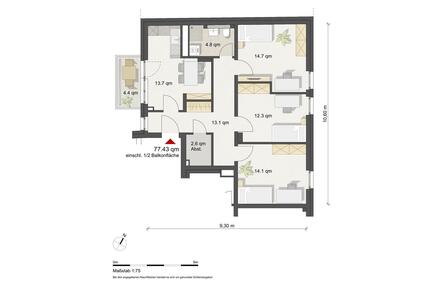Helles WG Zimmer in toller Lage - Flensburg