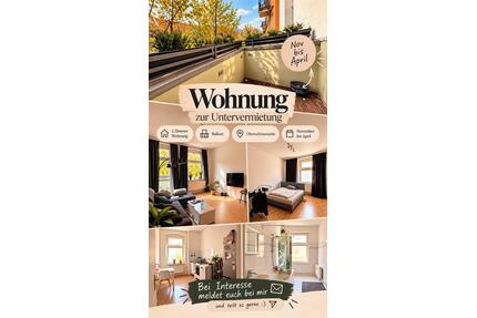 30.10. 2 Zimmer 65qm mit Balkon für 6 Monate - Berlin Treptow-Köpenick
