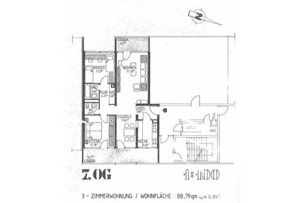 3 Zimmer Wohnung 90qm - 1.150,00&nbsp;EUR Kaltmiete, ca.&nbsp; 90,00&nbsp;m&sup2; in Eppstein (PLZ: 65817)