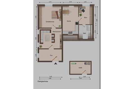 3 Zimmer Wohnung Zentral in Heide