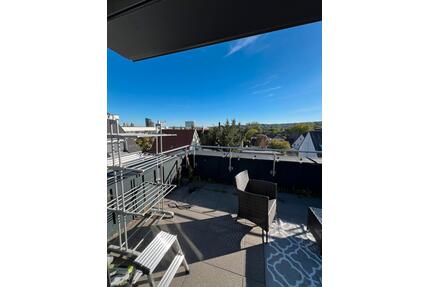 Schöne möblierte 1 Zimmer Wohnung mit dachterrasse - Stuttgart Vaihingen
