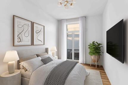 Wohnen im LÖBTAUER TOR! 2-Zimmer Neubauwohnung mit EBK - Dresden Cotta