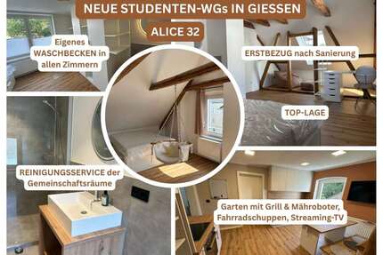 WG-Zimmer in Gießen 540,00 € 12 m²