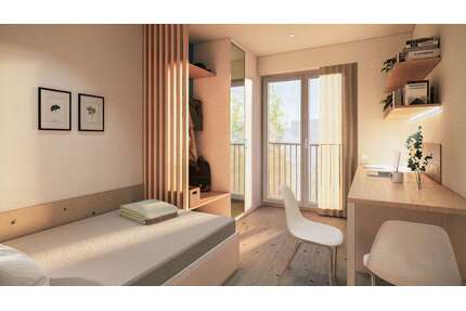 Wohnung zum Mieten in Mannheim 592,00 € 18 m²