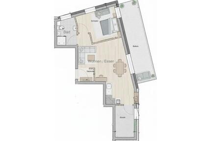 2 Zimmer Neubauwohnung mit großer Dachterrasse - Stadtnah - - Celle Altenhagen