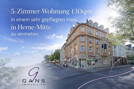 5 Zimmer im 4. Obergeschoss (kein Aufzug) in einem sehr gepflegtem Haus - Herne