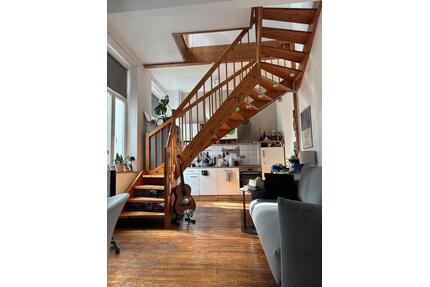 2 Zimmer Altbau Wohnung Erdgeschoss mit Garten Terrasse - Krefeld Benrad