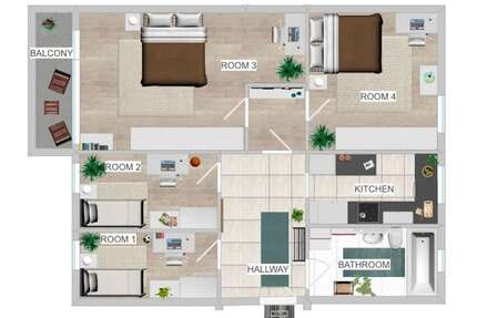 WG-Zimmer in München 640,00 € 8 m²