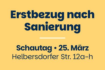 ++ ERSTBEZUG klick hier: 2-Zimmer-Wohnung im Erdgeschosswohnung ++ - Chemnitz Helbersdorf