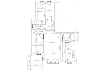 3-Zimmer Wohnung mit Balkon - 650,00&nbsp;EUR Kaltmiete, ca.&nbsp; 74,00&nbsp;m&sup2; in Iserlohn (PLZ: 58638) Gerlingsen