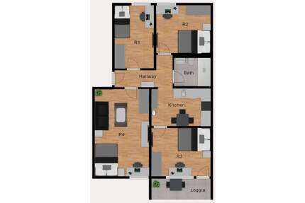 WG-Zimmer in München 770,00 € 11 m²