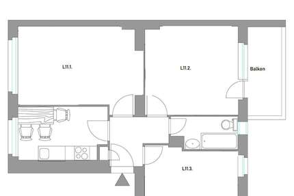 WG-Zimmer in Berlin 660,00 € 10 m²