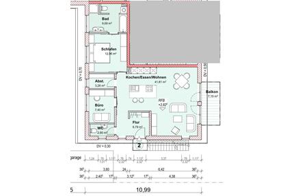 Schöne 3-Zimmer Wohnung 88m² mit Balkon, Einbauküche & Stellplatz - Bellenberg