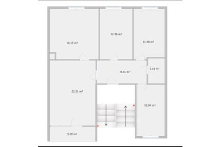 Wohnung 4,5 Zimmer Rüttenscheid Franziskastraße - Essen Stadtbezirk II