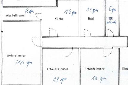 3 Zimmer Wohnung mit hochwertiger Einbauküche - Clausthal-Zellerfeld