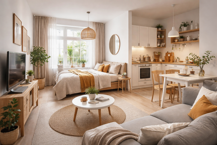 Wohnung zum Mieten in Düsseldorf 500,00 € 22 m²