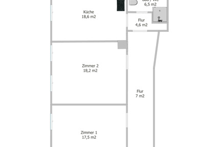 2,5-Zimmer 73 m2 Top-Altbauwohnung mit Klimaanlage zu vermieten - Leverkusen Opladen