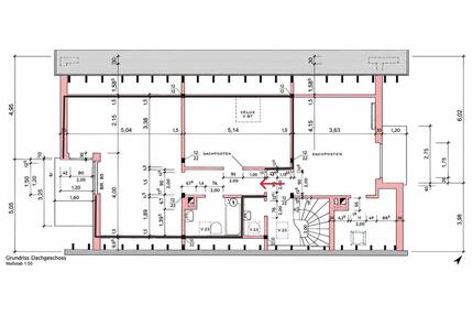 Gemütliche 1 Zimmer Dachgeschoß Wohnung - Schwetzingen