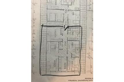 4 Zimmer Küche Bad 2. OG Wohnung in Warburg OT Dössel