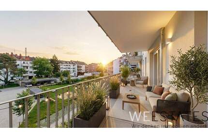 3-Zimmer-Neubauwohnung in Düsseldorf-Eller - Erstbezug mit großem Balkon & Einbauküche